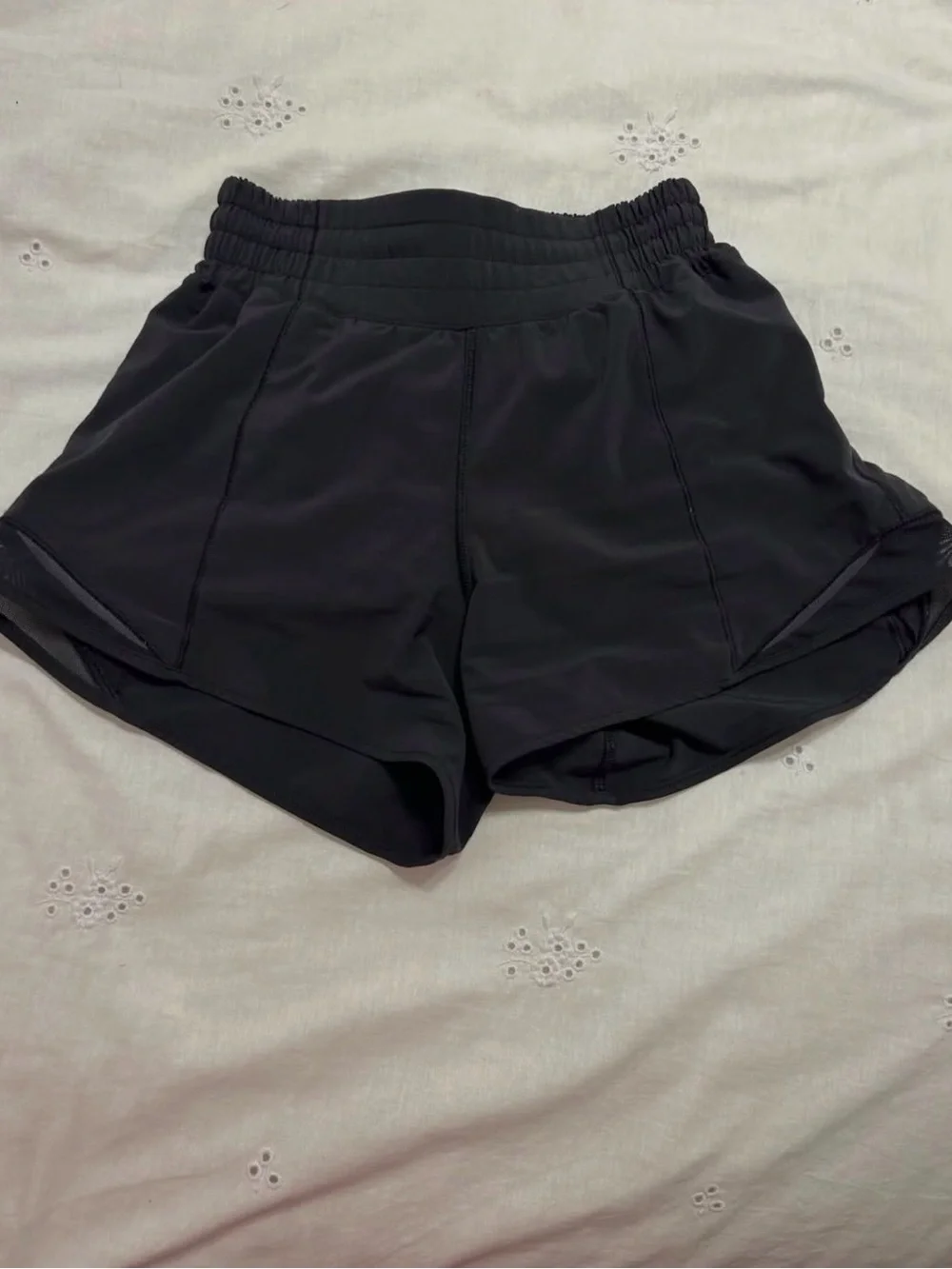 lululemon athletica Black Women's Athletic Shorts - Picture 1 of 1